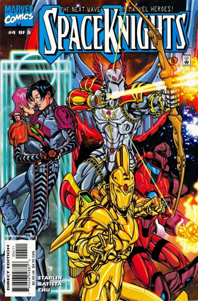 Cover for Spaceknights (Marvel, 2000 series) #4