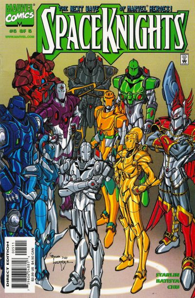 Cover for Spaceknights (Marvel, 2000 series) #5