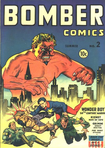 Cover for Bomber Comics (Elliot, 1944 series) #2