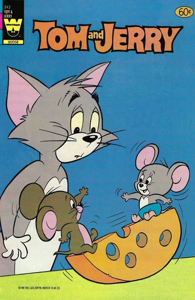 Cover for Tom and Jerry (Western, 1962 series) #343