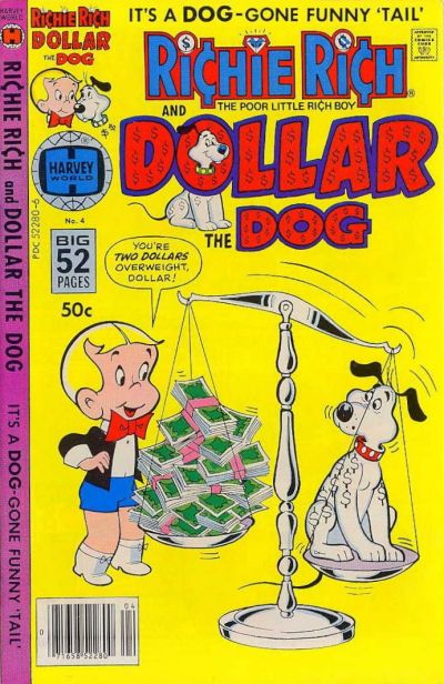 Cover for Richie Rich & Dollar the Dog (Harvey, 1977 series) #4