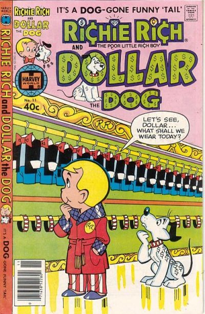 Cover for Richie Rich & Dollar the Dog (Harvey, 1977 series) #11