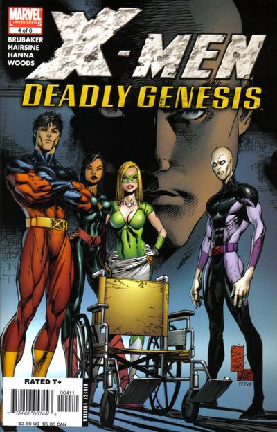 Cover for X-Men: Deadly Genesis (Marvel, 2006 series) #4