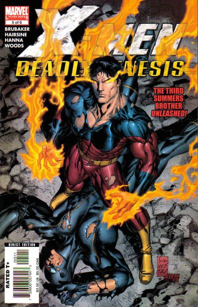 Cover for X-Men: Deadly Genesis (Marvel, 2006 series) #5