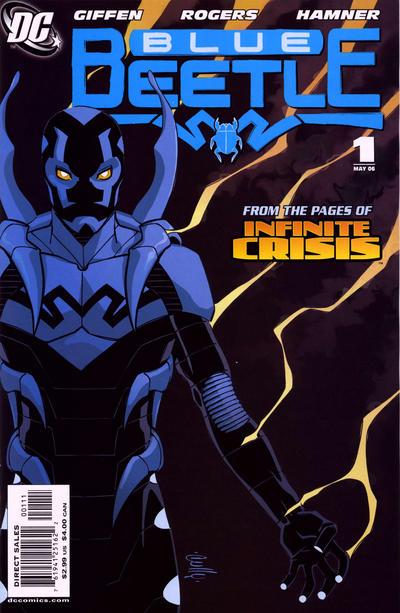 Cover for The Blue Beetle (DC, 2006 series) #1 [First Printing]