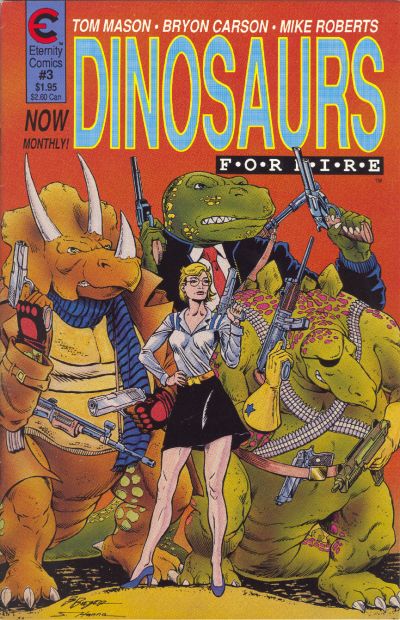 Cover for Dinosaurs for Hire (Malibu, 1988 series) #3