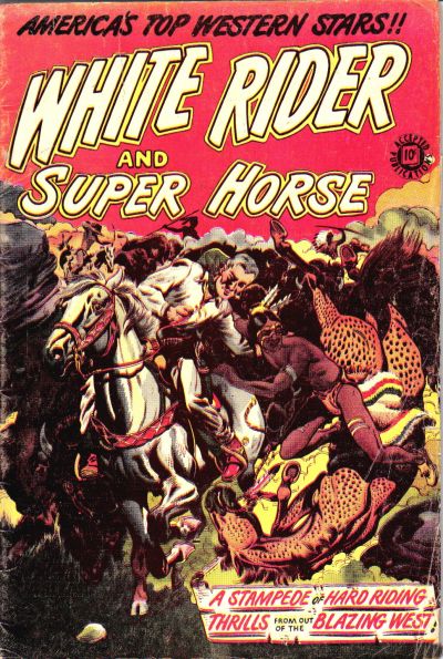 Cover for White Rider (Accepted, 1958 series) #5