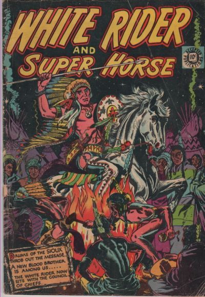 Cover for White Rider (Accepted, 1958 series) #6