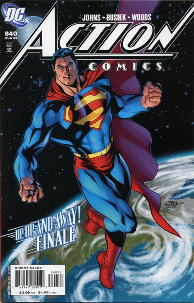 Cover for Action Comics (DC, 1938 series) #840 [Direct Sales]