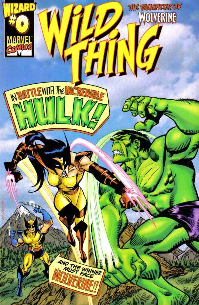 Cover for Wild Thing (Marvel; Wizard, 1999 series) #0