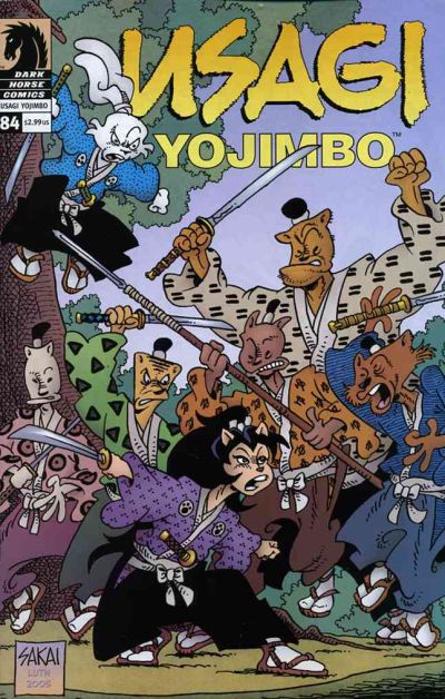 Cover for Usagi Yojimbo (Dark Horse, 1996 series) #84