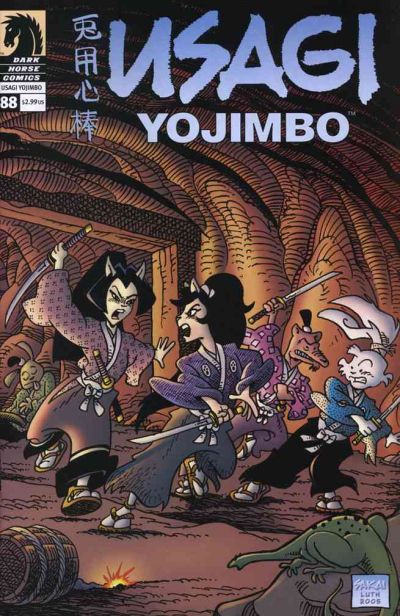 Cover for Usagi Yojimbo (Dark Horse, 1996 series) #88