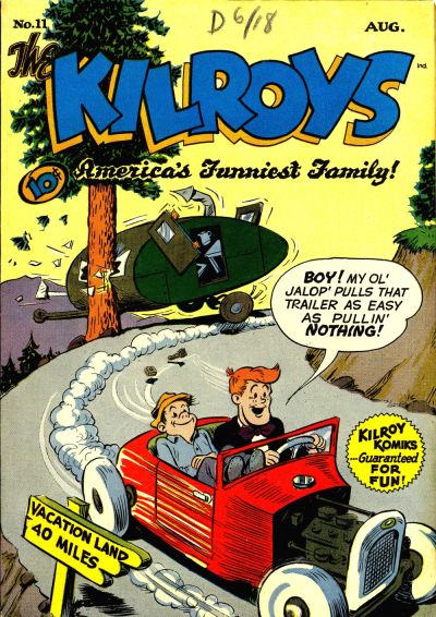 Cover for The Kilroys (American Comics Group, 1947 series) #11