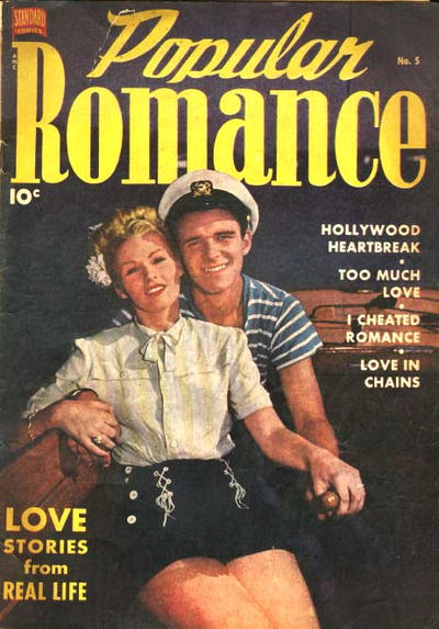 Cover for Popular Romance (Pines, 1949 series) #5