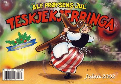 Cover for Alf Prøysens Jul (Hjemmet / Egmont, 2001 series) #2002