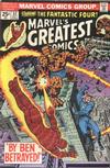 Cover for Marvel's Greatest Comics (Marvel, 1969 series) #52