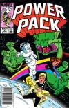 Cover for Power Pack (Marvel, 1984 series) #2 [Newsstand]