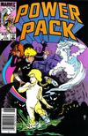 Cover for Power Pack (Marvel, 1984 series) #11 [Newsstand]