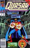 Cover for Quasar (Marvel, 1989 series) #8 [Newsstand]
