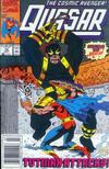 Cover for Quasar (Marvel, 1989 series) #12 [Newsstand]