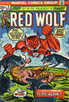 Cover for Red Wolf (Marvel, 1972 series) #9