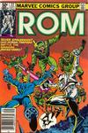 Cover for Rom (Marvel, 1979 series) #22 [Newsstand]