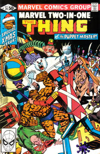 Cover for Marvel Two-in-One (Marvel, 1974 series) #74 [Direct]