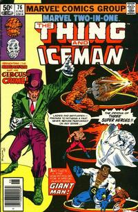 Cover Thumbnail for Marvel Two-in-One (Marvel, 1974 series) #76 [Newsstand]