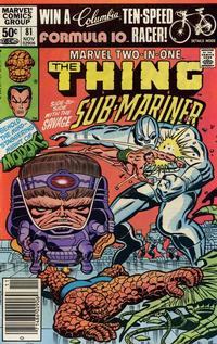 Cover Thumbnail for Marvel Two-in-One (Marvel, 1974 series) #81 [Newsstand]