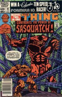 Cover Thumbnail for Marvel Two-in-One (Marvel, 1974 series) #83 [Newsstand]