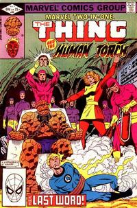 Cover for Marvel Two-in-One (Marvel, 1974 series) #89 [Direct]