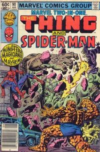Cover for Marvel Two-in-One (Marvel, 1974 series) #90 [Newsstand]