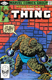 Cover for Marvel Two-in-One (Marvel, 1974 series) #91 [Newsstand]