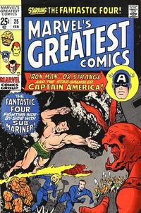Cover Thumbnail for Marvel's Greatest Comics (Marvel, 1969 series) #25