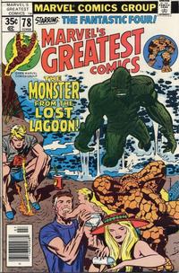 Cover Thumbnail for Marvel's Greatest Comics (Marvel, 1969 series) #78