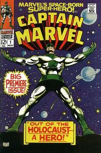 Cover for Marvel's Space-Born Superhero! Captain Marvel (Marvel, 1968 series) #1
