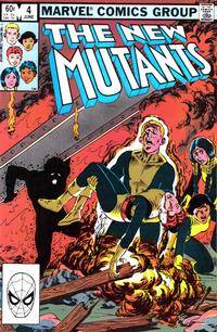 Cover Thumbnail for The New Mutants (Marvel, 1983 series) #4 [Direct]