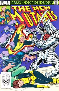 Cover Thumbnail for The New Mutants (Marvel, 1983 series) #6 [Direct]