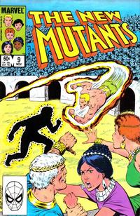 Cover Thumbnail for The New Mutants (Marvel, 1983 series) #9 [Direct]