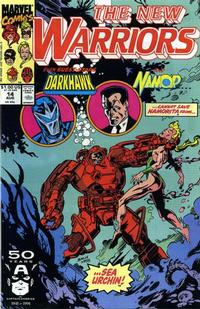 Cover Thumbnail for The New Warriors (Marvel, 1990 series) #14 [Direct]
