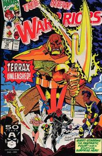 Cover for The New Warriors (Marvel, 1990 series) #16 [Direct]