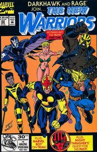 Cover for The New Warriors (Marvel, 1990 series) #22