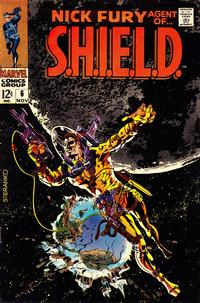 Cover Thumbnail for Nick Fury, Agent of SHIELD (Marvel, 1968 series) #6