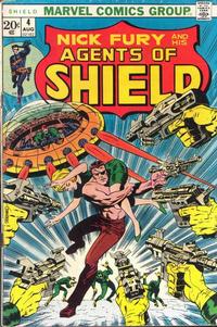 Cover for SHIELD [Nick Fury and His Agents of SHIELD] (Marvel, 1973 series) #4