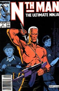 Cover Thumbnail for Nth Man the Ultimate Ninja (Marvel, 1989 series) #2 [Newsstand]