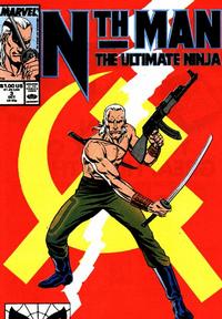Cover Thumbnail for Nth Man the Ultimate Ninja (Marvel, 1989 series) #3 [Direct]