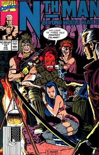 Cover Thumbnail for Nth Man the Ultimate Ninja (Marvel, 1989 series) #15 [Direct]