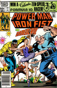 Cover Thumbnail for Power Man and Iron Fist (Marvel, 1981 series) #77 [Newsstand]