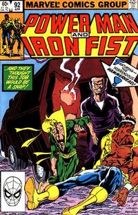 Cover for Power Man and Iron Fist (Marvel, 1981 series) #92 [Direct]