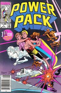 Cover for Power Pack (Marvel, 1984 series) #1 [Newsstand]